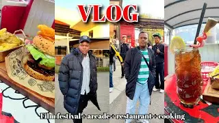 VLOG || Film festival + arcade + restaurant + cooking #southafrican