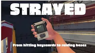 I raided bases and hit keycards in Strayed. Rust in VR.