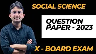 Previous Year Questions for 10th Class Board Exam 2024 | #socialscience
