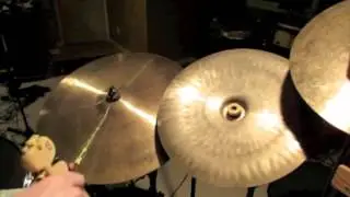 Cymbow 18S bowed on Paiste 505 20