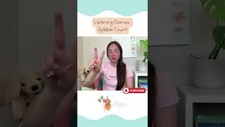 Learn to Read Phonological Awareness Activity: Syllable Count 1