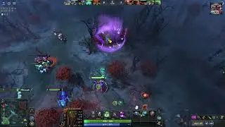 [WD-42] Witch Doctor + Storm Spirit [Safelane] vs Legion Commander + Bloodseeker #witchdoctor #dota2