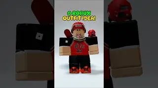 0 Robux Outfit Idea! Red Free Items & Avatar! #roblox #shorts