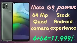 Moto g9 power full specs and my opinion || 6000mAh battery, stock Android and more ||