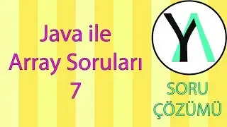 Java ile Array Soruları (Orta 3)