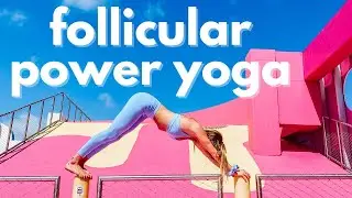 Follicular Phase 30 Minute Yoga Flow/ Cycle Syncing Exercise/ Doc Holly Health
