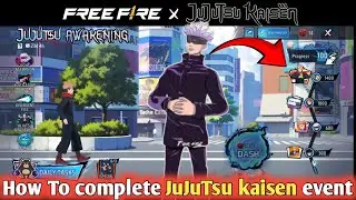 How To Complete Jujutsu Kaisen Event in FreeFire FAST🔥//How to Unlock Gojo & Itadori in FreeFire Now