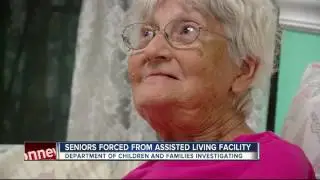 Seniors forced from assisted living facility