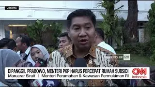 Dipanggil Prabowo, Menteri PKP Harus Percepat Rumah Subsidi