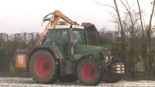 The contractor is in! Hedge cutting 2019