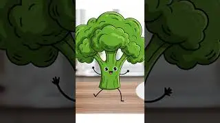 The Broccoli Song  🥦  | Fun Veggie Song for Kids! |  Toons On Wheels