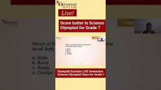 #shorts LIVE Interactive Science Olympiad Class | Grade 7