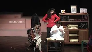 Saira aur Maira Ajoka theatre perform at Faiz Festival lahore  #SairaAurMaira