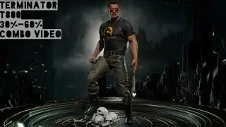 MK11-Terminator T800 combo video