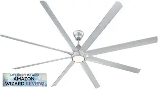 Hydra Smart Indoor and Outdoor 8-Blade Ceiling Fan 120in Titanium with 3500K Review