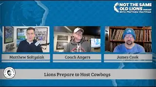 Not The Same Old Lions Podcast: The Detroit Lions Prepare to Host The Dallas Cowboys