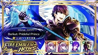 【Fire Emblem Heroes】Berkut Infernal (3* & 4*) (F2P Units)  - 3 Pattern - English Version