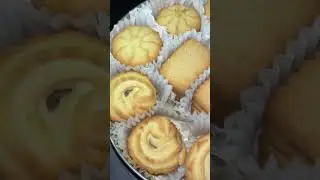 Danish style BUTTER COOKIES 🔥 #buttercookie #danish #delicious #oldschool #musttry #mustwatch #food