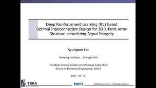 Deep RL-based Interconnection Design for 3D X-Point Array Structure Considering Signal Integrity