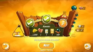 Angry Birds 2 - Daily Challenge Today Chuck's Challenge! (2-2-3 Rooms)