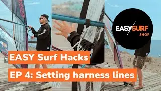 Setting harness lines with Maciek Rutkowski / EASY Surf Hacks