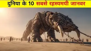 दुनिया के 10 सबसे रहस्यमयी जानवर || Top 10 Mysterious Animals in the World || 
