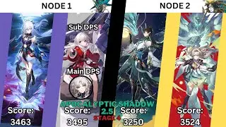 Beating Apocalyptic Shadow 2.5 Stage 4 with Destruction Team | Honkai: Star Rail