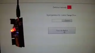 WeMos board control a led using protected webpage using Ajax