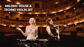 A‑ORA (Aurora)  & @oruga_mikuru  - Electric Violin Melodic House & Techno DJ Live Mix at Theater