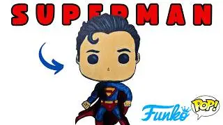Como DIBUJAR a SUPERMAN Funko Pop 2025 / How to DRAW SUPERMAN Funko pop