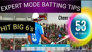 Wcc2 batting tricks/wcc2 batting tips expert mode new version 2020/how to hit sixes in expert mode