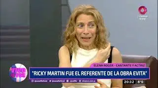 Vivo para Vos: Elena Roger: Fue muy interesante trabajar en Broadway