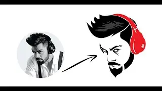 How to Trace Vecvtor Face with Real Image  - Learn Tricks of Coreldraw  - Ahsan Sabri