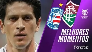 Bahia 3 x 3 Fluminense I Melhores momentos I Brasileir&atilde;o 2025