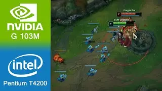 League Of Legends Gameplay GeForce G 103M (512MB VRAM + 4GB RAM)