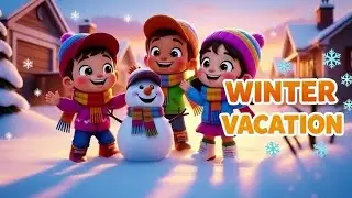 Winter day song | nursery rhymes and kids songs | TinyWonderscapes | #wintervacations #wintervibes 