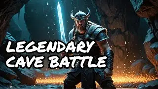 Journey into the Depths: A Viking&rsquo;s Battle with the Legendary Cave Serpent ⚔️🐍