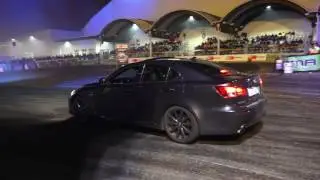Lexus isf burnout
