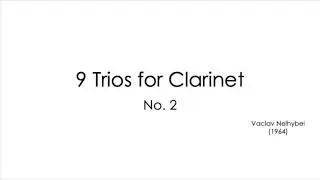 Nelhybel, 9 Trios for Clarinet