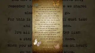 Miss me but let me go 🦋#deep #meaning #fypage #poetry #sad #poetrymythic #epitaph #christinarosetti