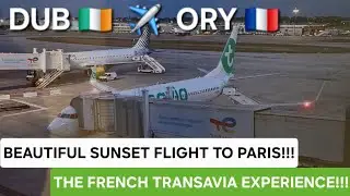 TRIP REPORT | My first Transavia flight to Paris :) | Transavia Boeing 737-800 Dublin to Paris Orly