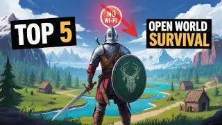 TOP 5 BEST OPEN WORLD SURVIVAL GAMES OF 2025 | ONLINE & OFFLINE SURVIVAL GAMES 