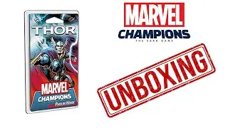 MARVEL CHAMPIONS | UNBOXING Thor!