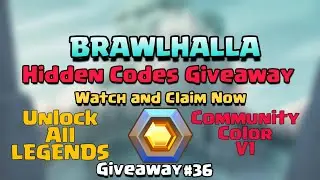 🎁🤑 Brawlhalla NEW🚨🚨 GIVEAWAY Code 🤑🧐🎁🎁🎁