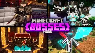 10 Minecraft Mods That Add New Bosses ! (Forge/Fabric)