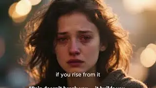 You are stronger than the pain You came through
