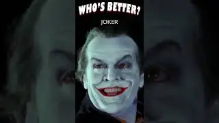 CESAR ROMERO vs. JACK NICHOLSON | #joker #batman