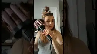 First time trying Revlon 3 Barrel Jumbo Hair Waver - first try totally worth it