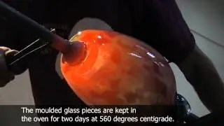 Moulding glass with French artist Jean-Claude Navaro
