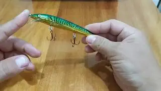 Видеообзор воблера Rapala Husky Jerk HJ12 по заказу Fmagazin